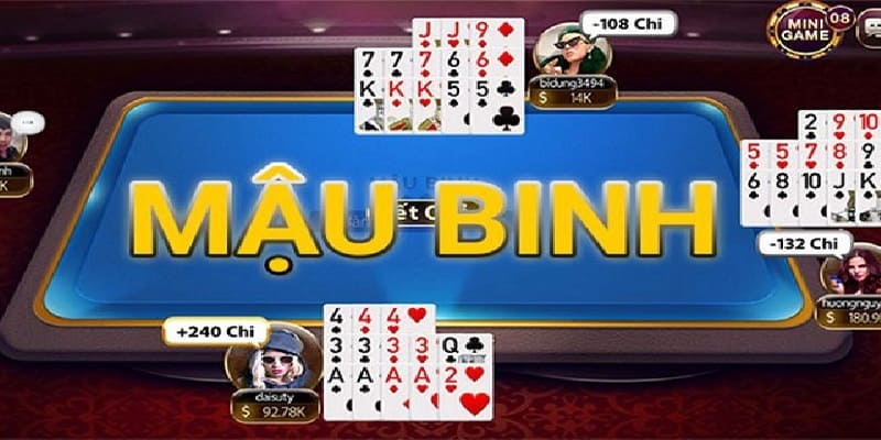 Mậu bình là game bài đổi thưởng ăn khách bậc nhất tại các trang cược